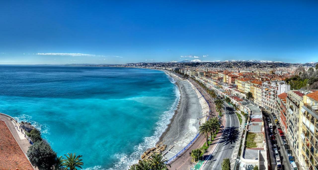 Zen Beach Cannes Sea View Apartment Beach In Front X2 Pools-Ac-Clim-Wifi-Free Parking Inside Exterior photo