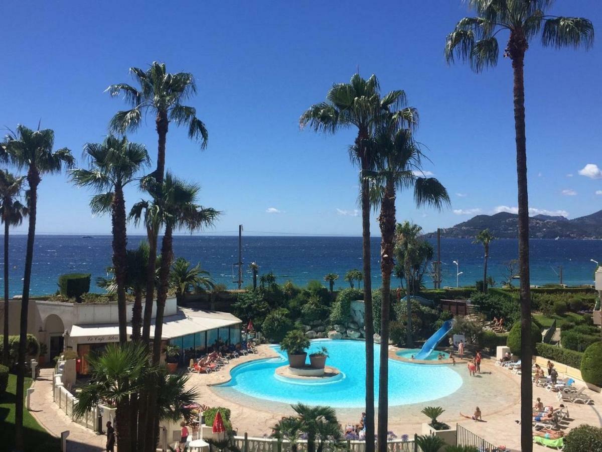 Zen Beach Cannes Sea View Apartment Beach In Front X2 Pools-Ac-Clim-Wifi-Free Parking Inside Exterior photo