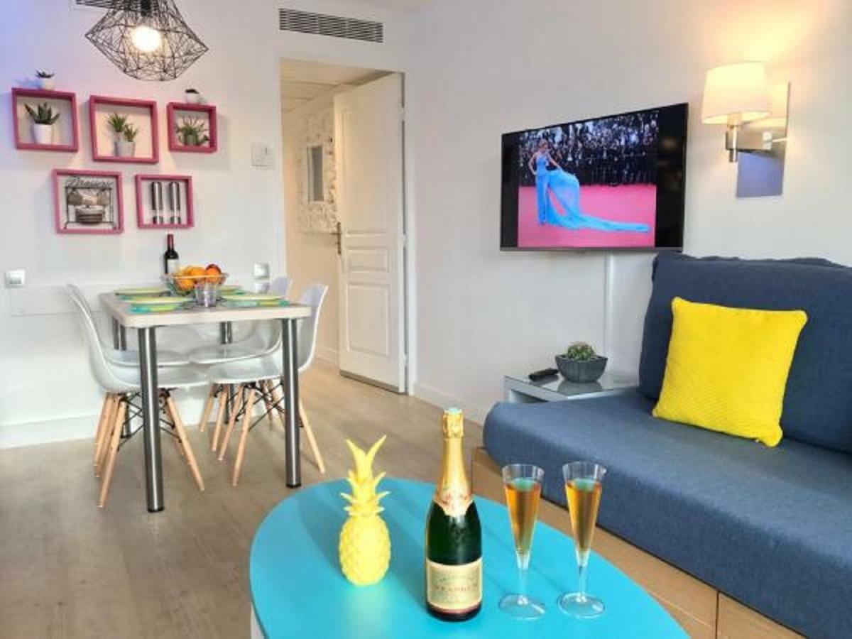 Zen Beach Cannes Sea View Apartment Beach In Front X2 Pools-Ac-Clim-Wifi-Free Parking Inside Exterior photo